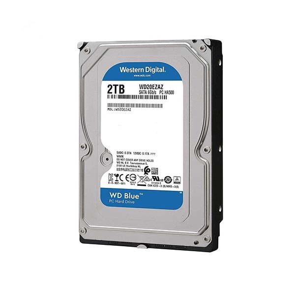 هارددیسک اینترنال وسترن دیجیتال مدل Blue WD20EZAZ ظرفیت 2 ترابایت