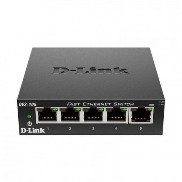 D-Link DES-105 5-Port Desktop Switch