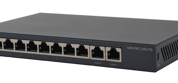Mercusys MS110GMP 10-Port Gigabit Desktop Switch with 8-Port PoE