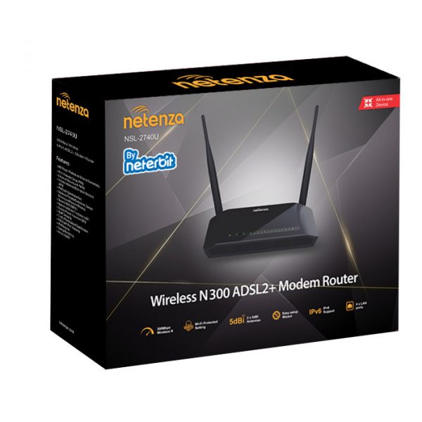 Neterbit Netenza NSL-2740U Wireless Modem Router