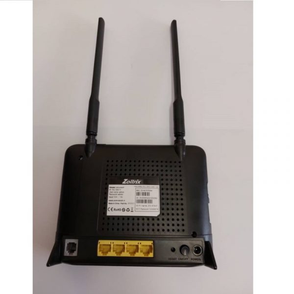 مودم روتر زولتریکس مدل ZXV-818P