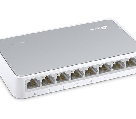 TP-LINK TL-SF1008D 8-Port 10/100Mbps Desktop Switch
