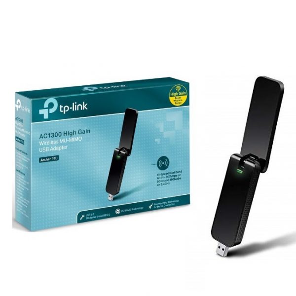 TP-LINK Archer T4U AC1300 Wireless Dual Band USB Adapter