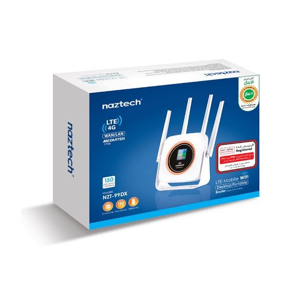 مودم 4G LTE همراه و رومیزی نزتک مدل NZT-99DX