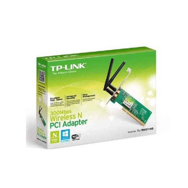 TP-LINK TL-WN851ND 300Mbps Wireless N PCI Adapter