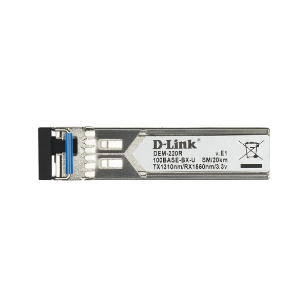 DLINK SFP 100Base-FX Single-mode Fibre Transceiver DEM-210