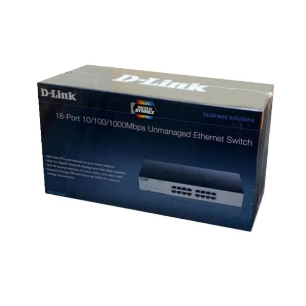 Dlink-16-Port Gigabit Unmanaged Switch DGS-1016C