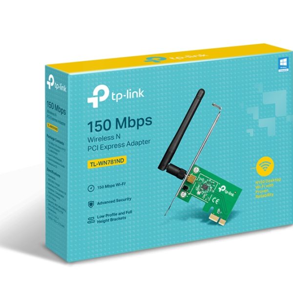 TL-WN781ND 150Mbps Wireless N PCI Express Adapter