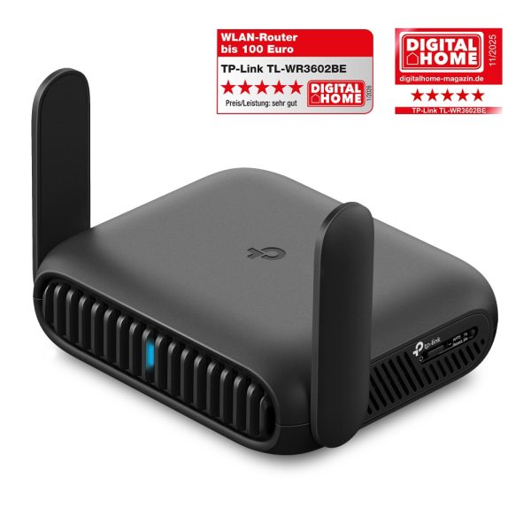 TPLINK TL-WR3602BE BE3600 Wi-Fi 7 Travel Router