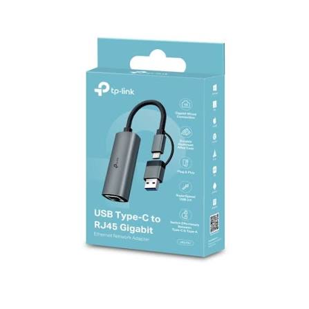 TPLINK UE310C USB Type-C to RJ45 Gigabit Ethernet network adapter